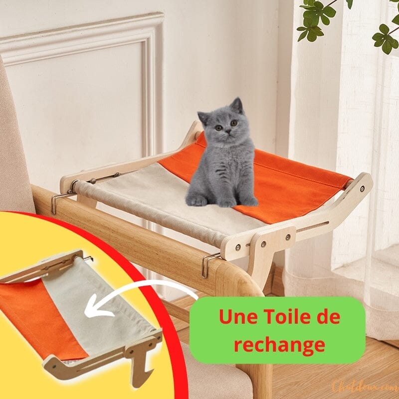 Hamac pour chat | HamCat™ chat doux