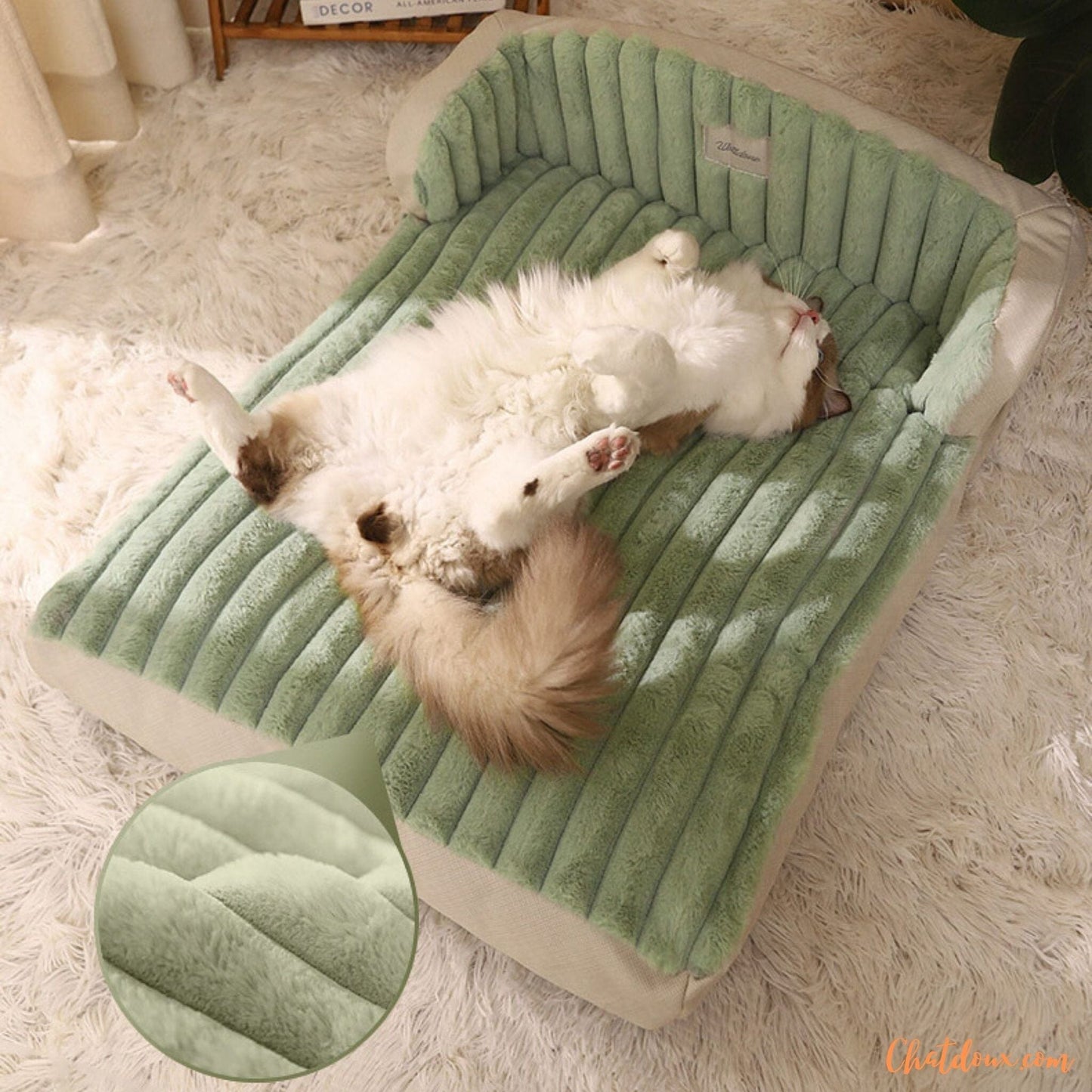 Lit pour chat | Moelit™ chat doux