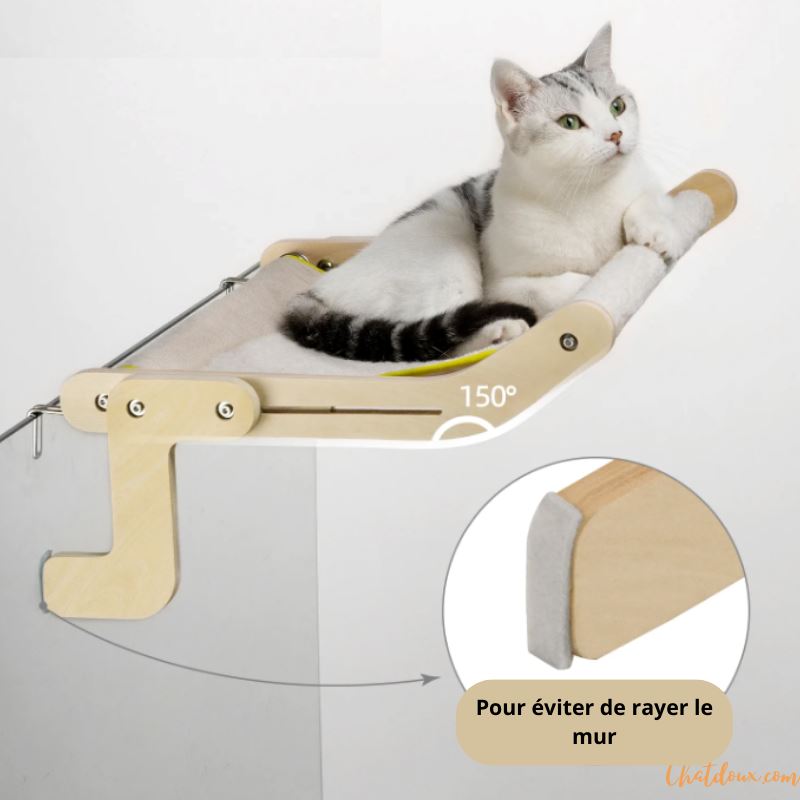 Hamac pour chat | HamCat™ chat doux