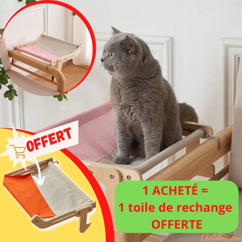 Hamac pour chat | HamCat™ chat doux