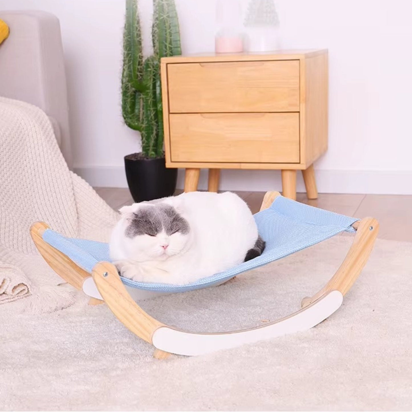 hamac chat - Hamac en bois | BalansoChatâą chat doux