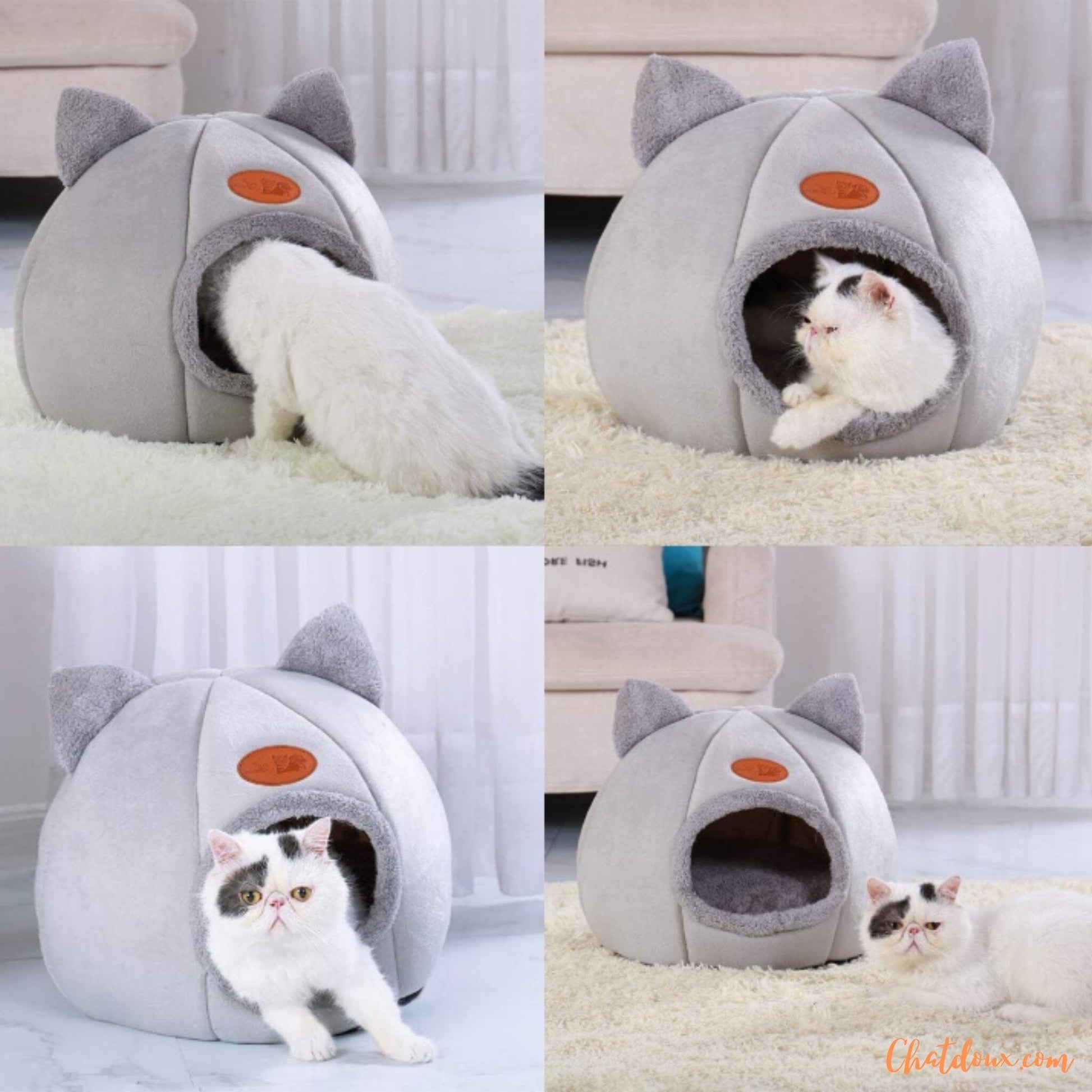 Niche pour chat |Oriche™ chatdoux