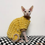 pull-pour-chat-jaune