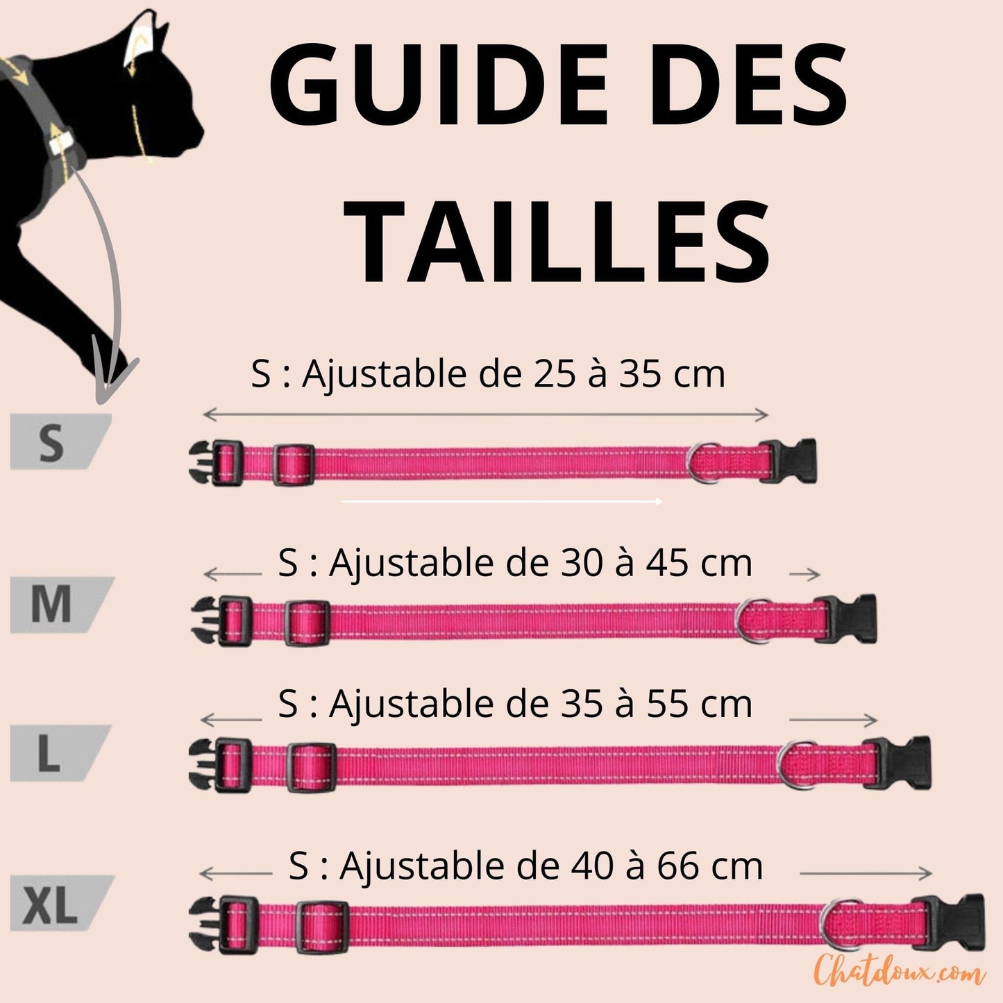 Collier chat - REFCO™ chatdoux