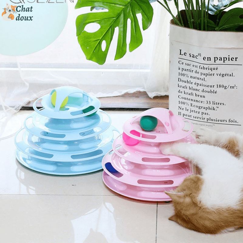 Pack de jouets pour chat | SpiraloPack™ chat doux