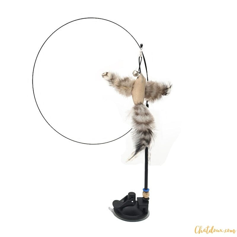 CANNE A PECHE CHAT | JOUET AMUSANT CHAT chat doux