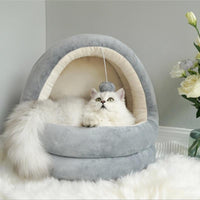 Niche pour Chat - Confortable et moelleux | HoLit™ chat doux