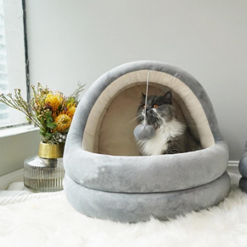 Niche pour Chat - Confortable et moelleux | HoLit™ chat doux