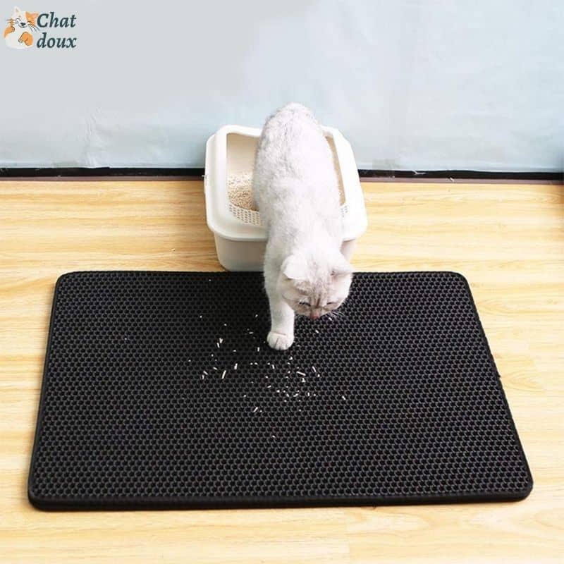 Tapis de litière imperméable | CatMat ™ chat doux