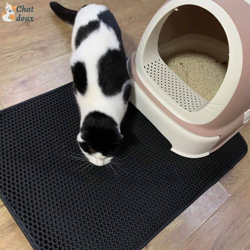 Tapis de litière imperméable | CatMat ™ chat doux