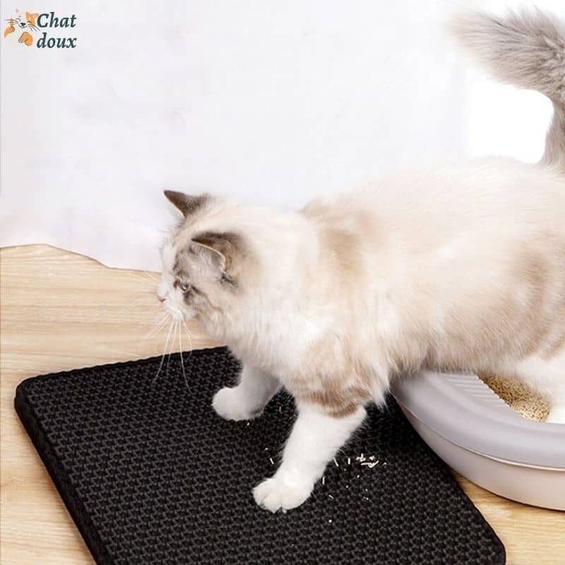 Tapis de litière imperméable | CatMat ™ chat doux