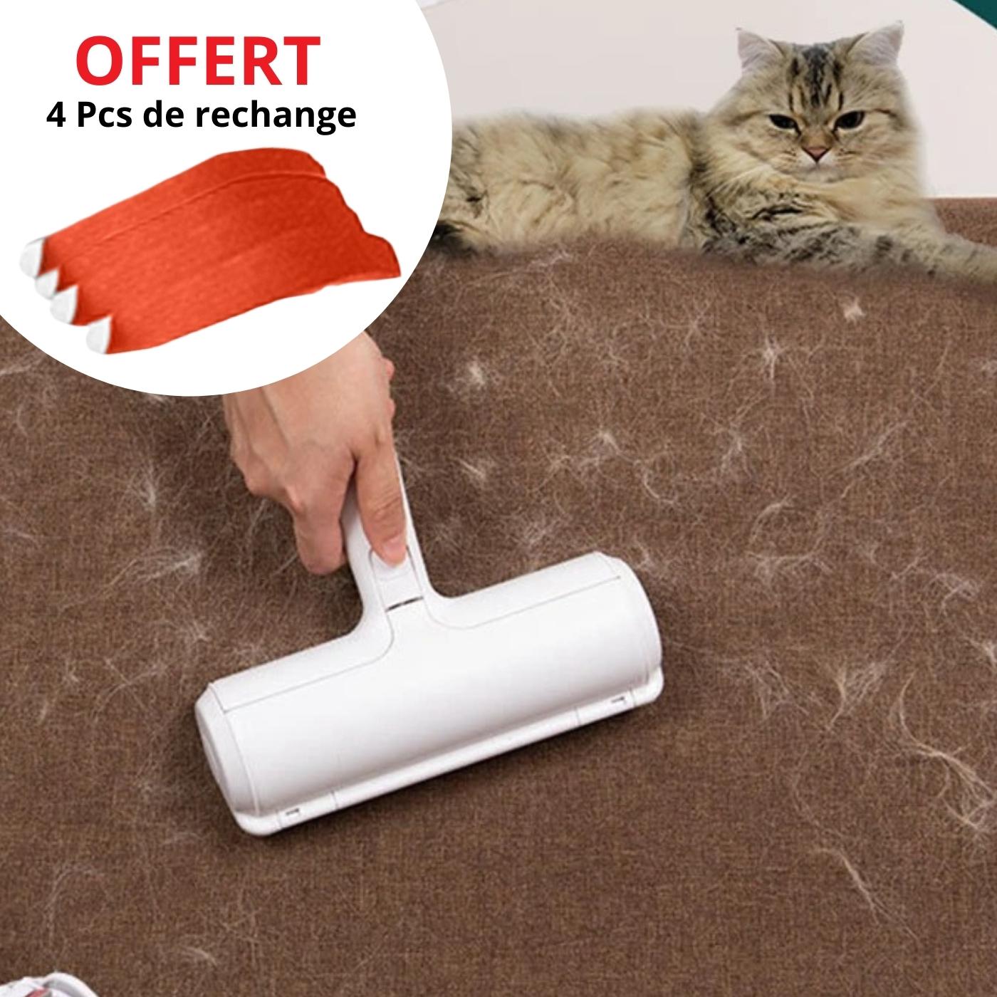 Rouleau anti-poils | Éliminateur de poils | TopClean™ chat doux
