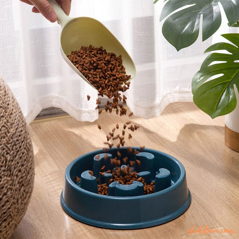 gamelle anti glouton chat noir