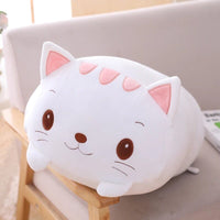 PELUCHE CHAT - COUSSIN CHAT - DOUX ET CONFORTABLE chat doux