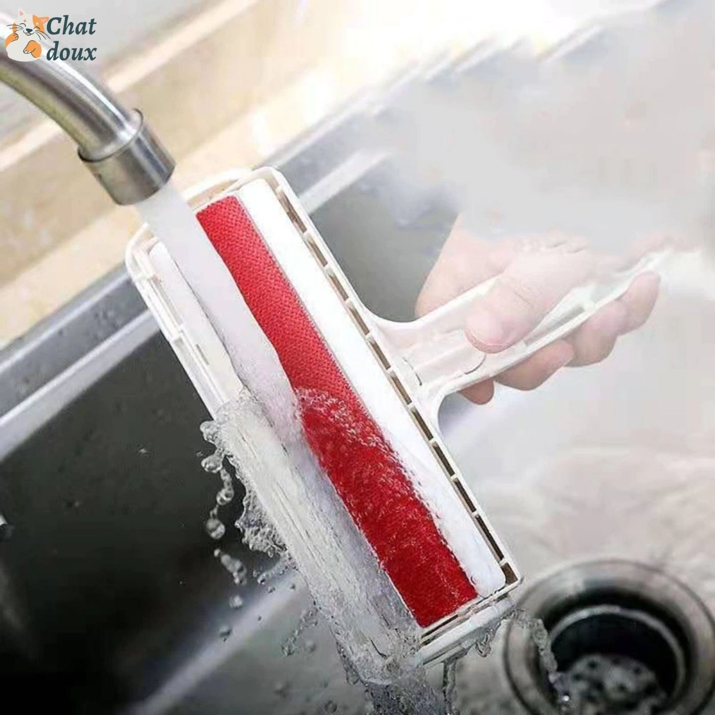 Rouleau anti-poils | Éliminateur de poils | TopClean™ chat doux
