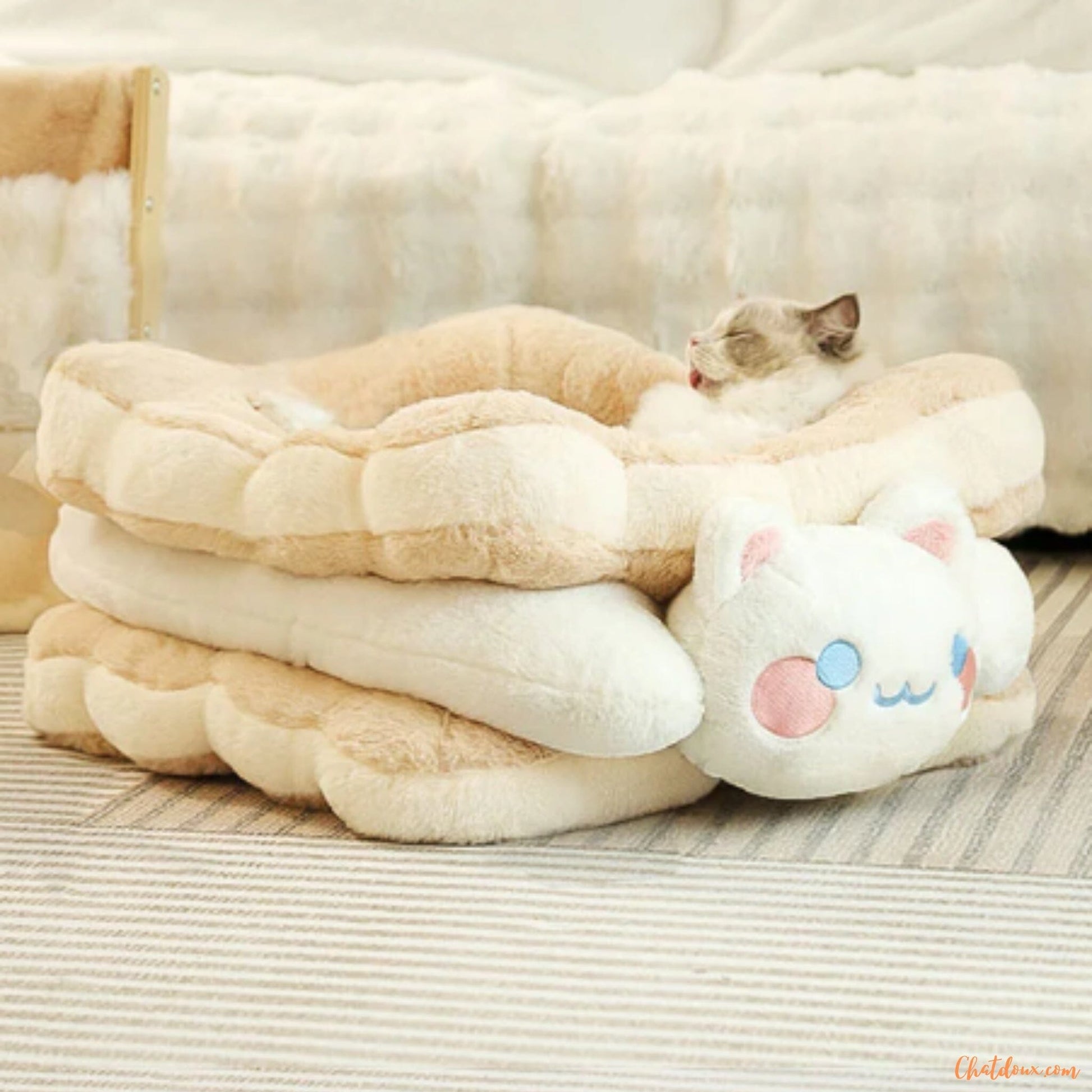 Coussin chat | Chatwich™ chat doux