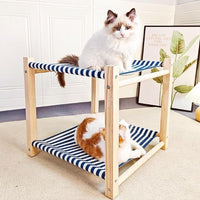 Hamac pour Chat - Hamac double niveau pour chat | CosyDuo chat doux