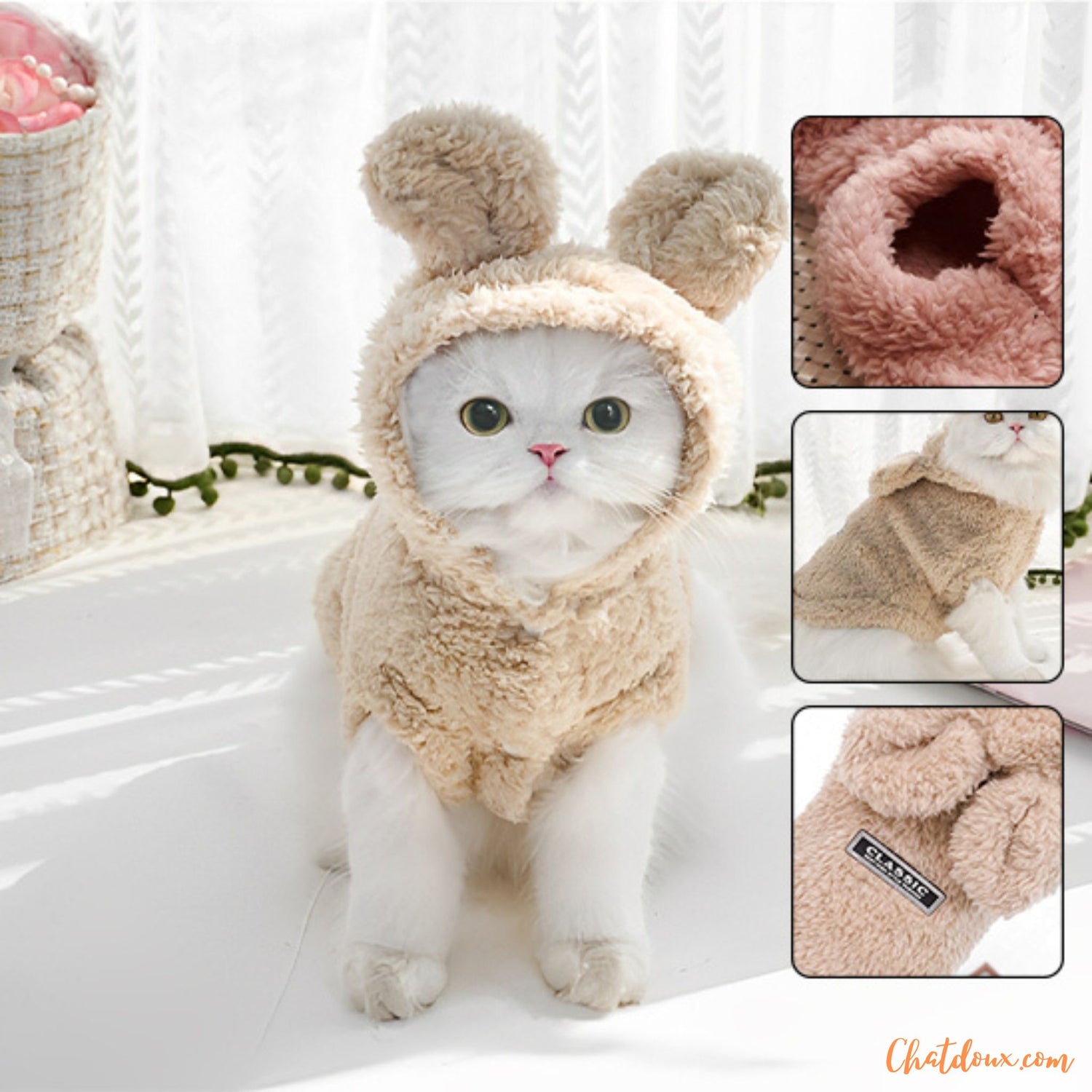 vetement chat | manteau chat | Teaucat™ ( a finaliser...) chatdoux