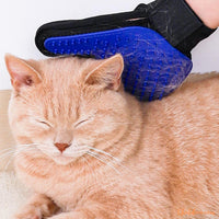 toilettage chat | Gant de toilettage pour chats | Brosse à démêler les poils de chat | NomProd™ chat doux