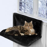 Hamac Chat pour Radiateur – Forme Rectangulaire Noir| HamNoi™ chat doux