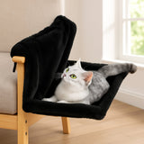 Hamac Chat pour Radiateur – Forme Rectangulaire Noir| HamNoi™ chat doux