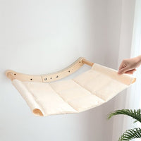 hamac chat mural | Cosy Sunshine chat doux - montage facile