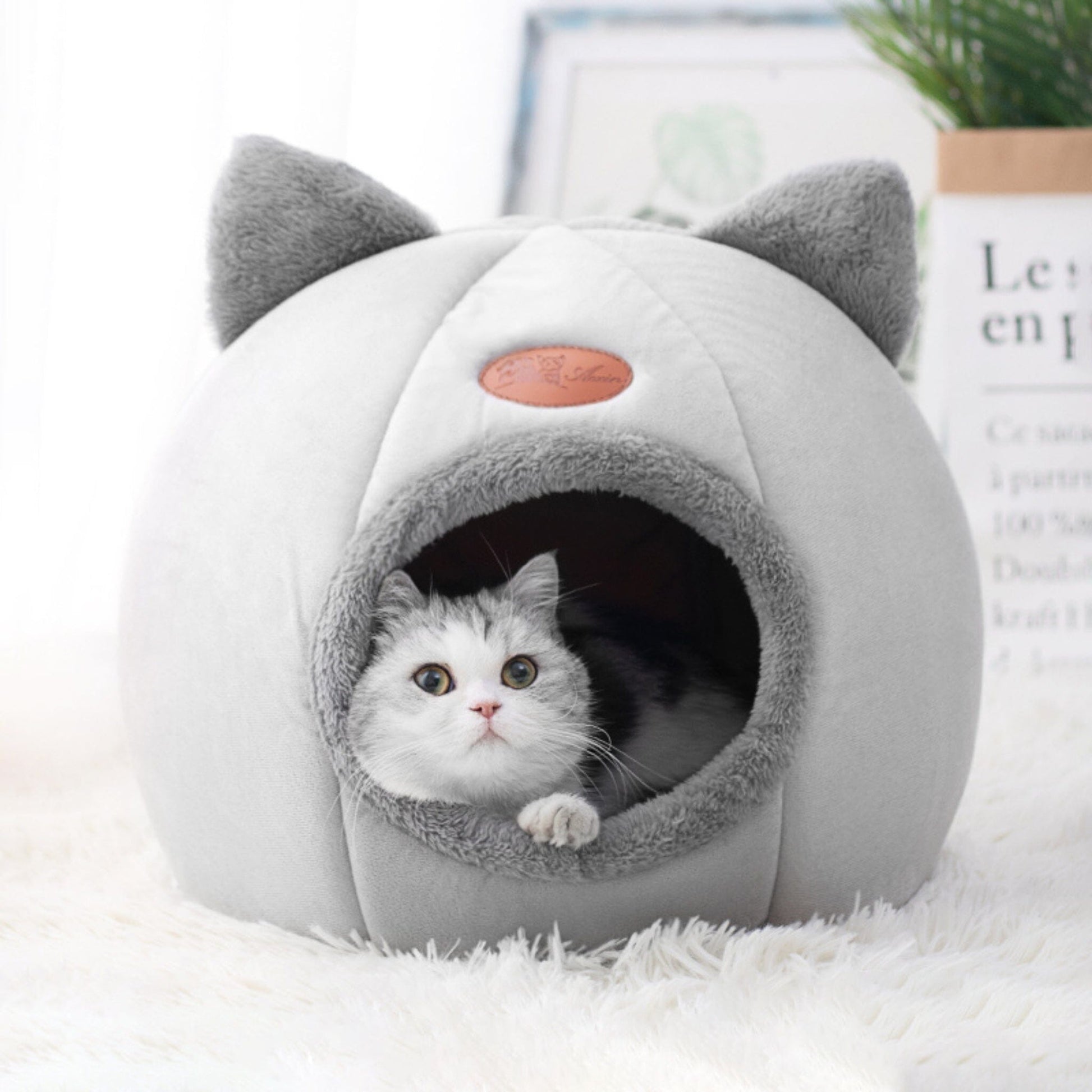Niche pour chat |Oriche™ chatdoux