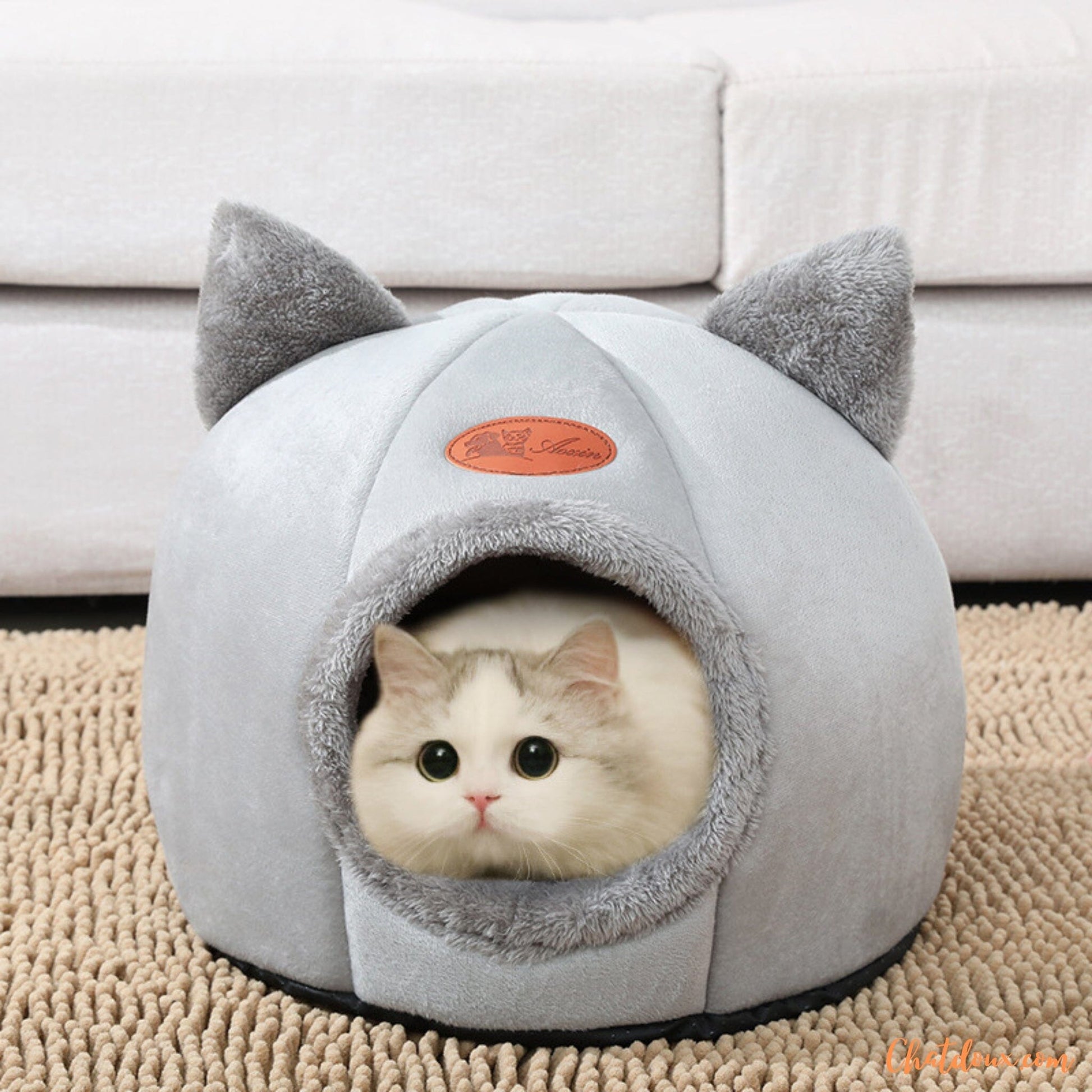 Niche pour chat |Oriche™ chatdoux