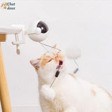 Jouet interactif à ball suspendu pour chat | FunnyBall™ chat doux