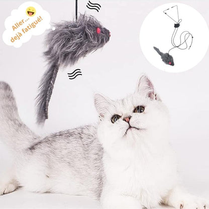 Jouet suspendu pour chat | JumpyMouse™ chat doux