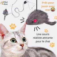 Jouet suspendu pour chat | JumpyMouse™ chat doux