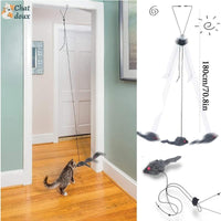 Jouet suspendu pour chat | JumpyMouse™ chat doux