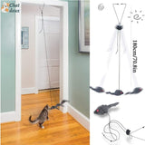Jouet suspendu pour chat | JumpyMouse™ chat doux