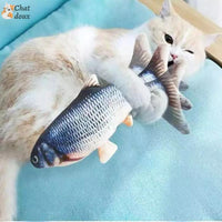 Poisson interactif pour chat | CrazyFish™ chat doux