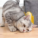 Brosse de coin pour massage chat - toilettage chat | CornerBruch™ chat doux