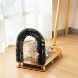 Masseur pour chat - grattoir pour chat et jouet interactif suspendu chat doux