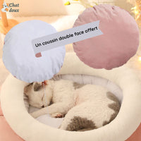 Lit pour chat -  Ultra confortable et moelleux | LiDoux™ chat doux