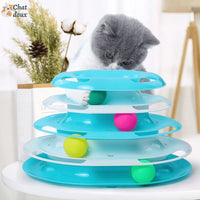 Jouet à 4 niveaux pour chat | CHAT | Spiralo™ chat doux
