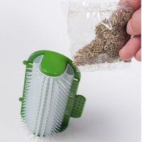 Brosse de coin pour massage chat - toilettage chat | CornerBruch™ chat doux