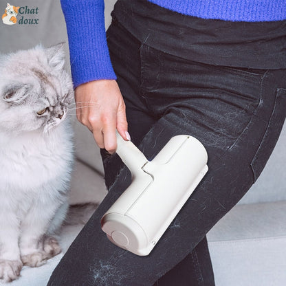 Rouleau anti-poils | Éliminateur de poils | TopClean™ chat doux